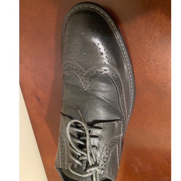 Perry Ellis Portfolio Gray Dress Shoes Men's - Picture 9 of 13